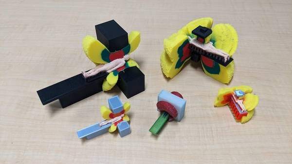 3D-printed scattered radiation models